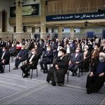 بانیان وضع موجود به گفته رئیسی در صف اول دیدار رهبری!