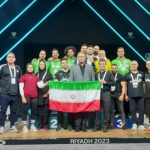 تیم وزنه‌برداری ایران سوم جهان شد