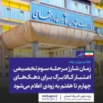 اطلاعیه وزارت رفاه:  زمان شارژ مرحله سوم کالابرگ برای دهک‌های چهارم تا هفتم به زودی اعلام می‌شود